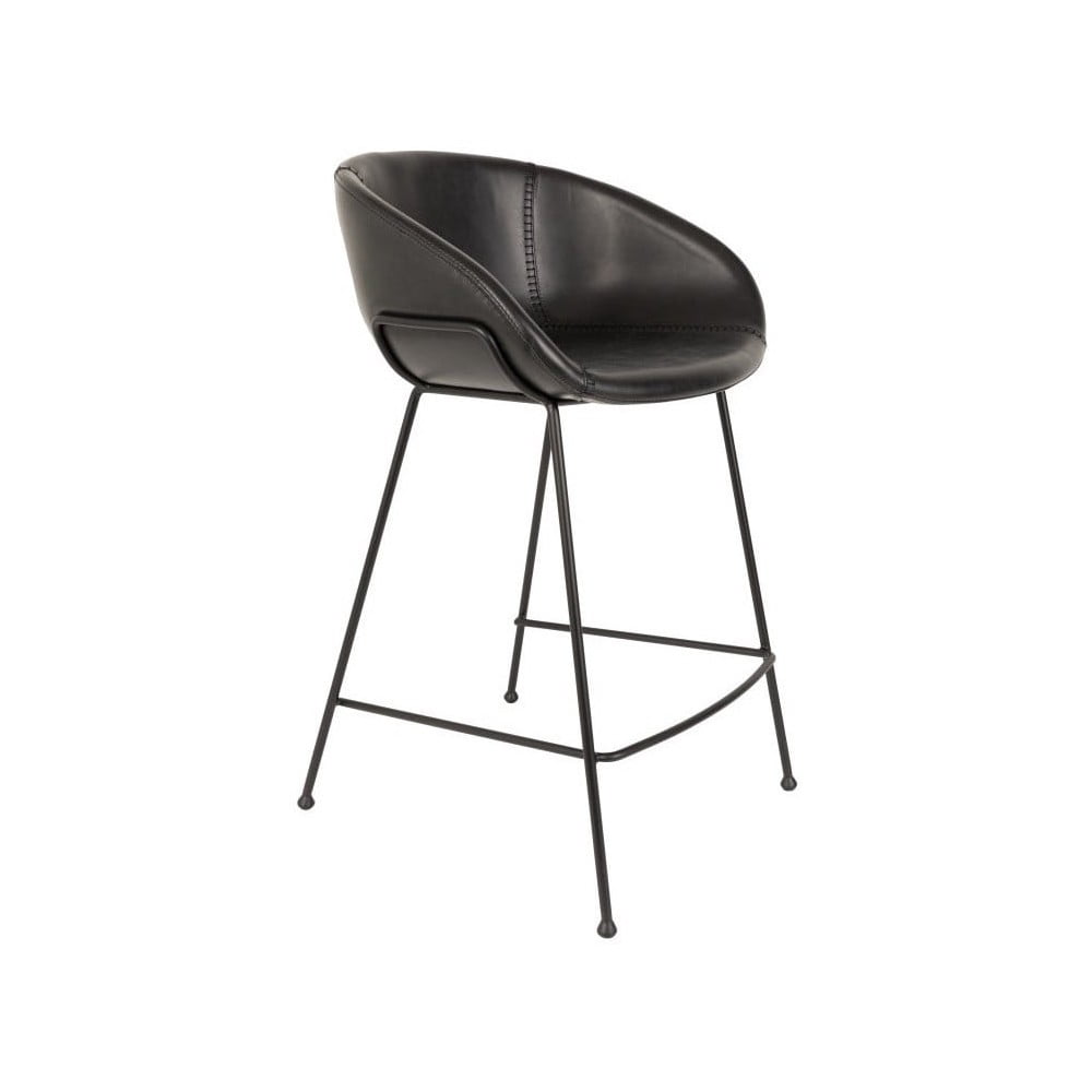 Set 2 scaune bar Zuiver Feston, înălțime scaun 65 cm, negru bonami.ro pret redus