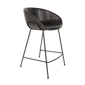 Set 2 scaune bar zuiver feston, înălțime scaun 65 cm, negru