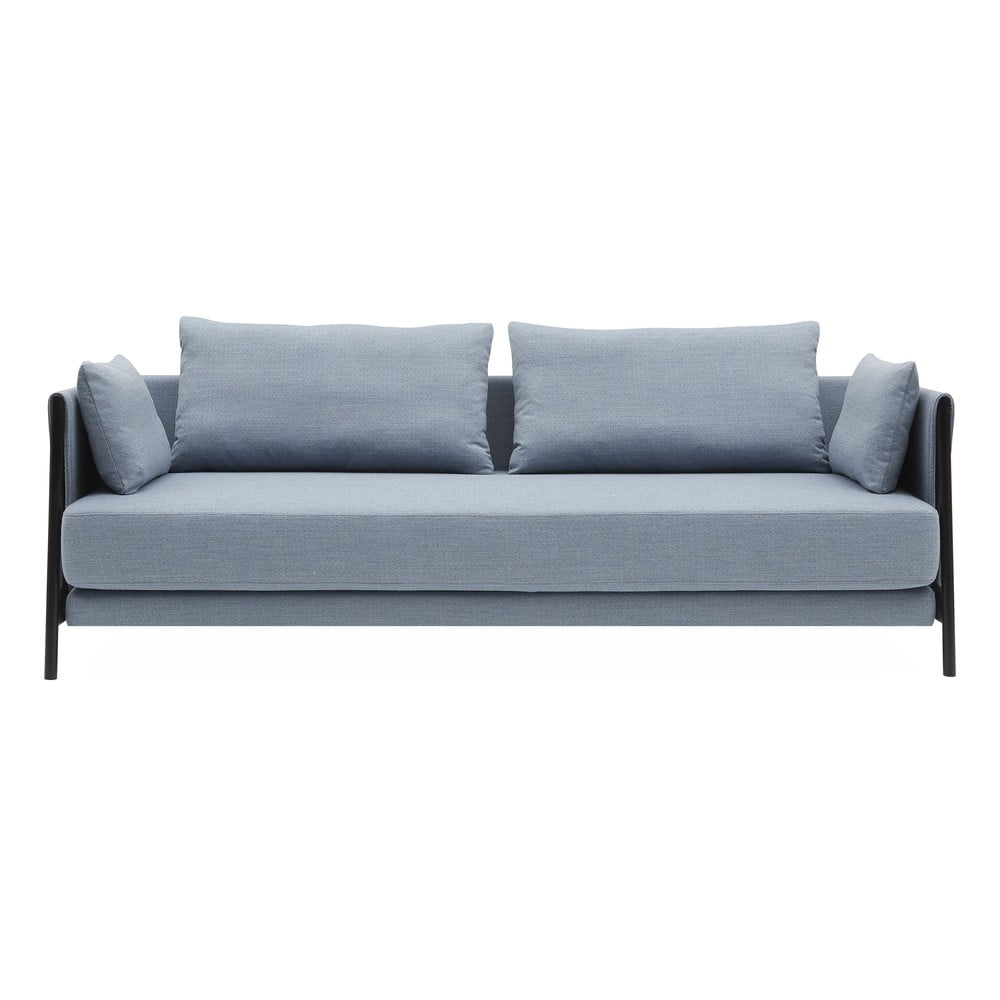 Canapea extensibilă Softline Madison, albastru deschis bonami.ro