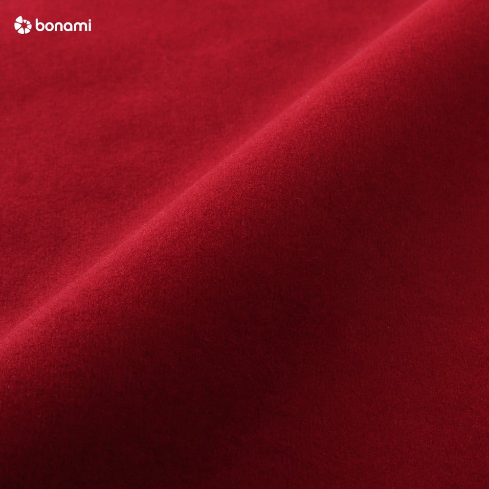 Canapea cu tapițerie din catifea EMKO Naïve, 214 cm, roșu 214 imagine noua somnexpo.ro