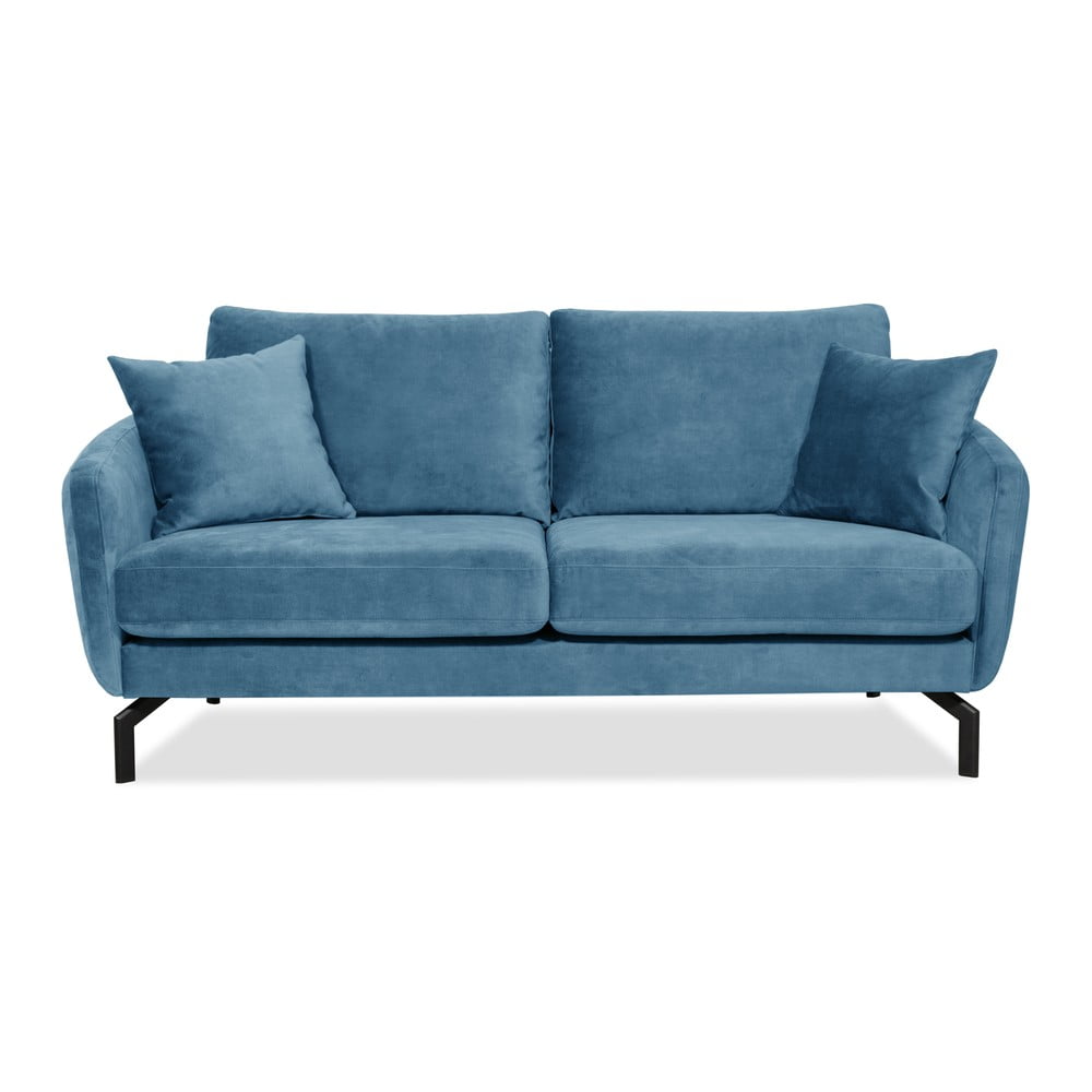 Canapea albastră din catifea 190 cm Magic – Scandic 190 imagine model 2022