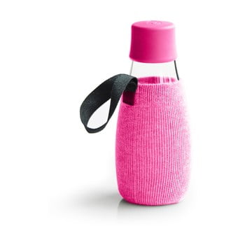 Husă pentru sticlă retap, 300 ml, roz
