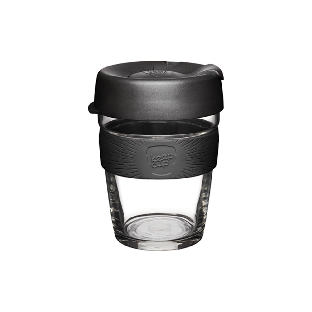 Cană de voiaj neagră 340 ml Brew Black M – KeepCup