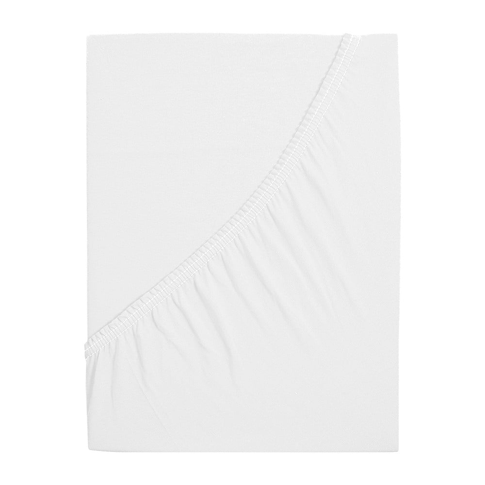 Cearceaf alb cu elastic 160×200 cm – B.E.S. 160x200 imagine noua