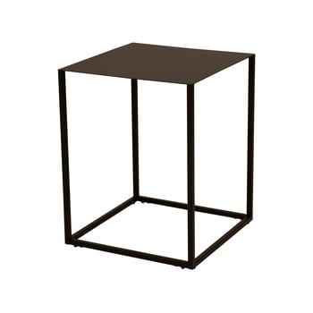 Măsuță auxiliară metalică canett lite, 40 x 40 cm, negru