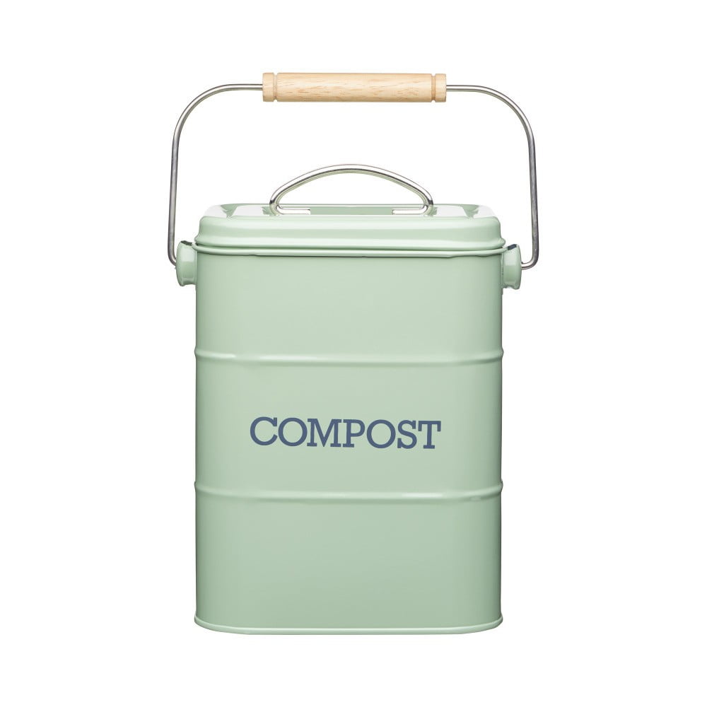 Recipient pentru deșeuri compostabile Kitchen Craft Living Nostalgia, 3 l, verde bonami.ro imagine 2022
