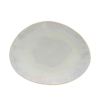 Farfurie ovală din gresie ceramică costa nova brisa, alb