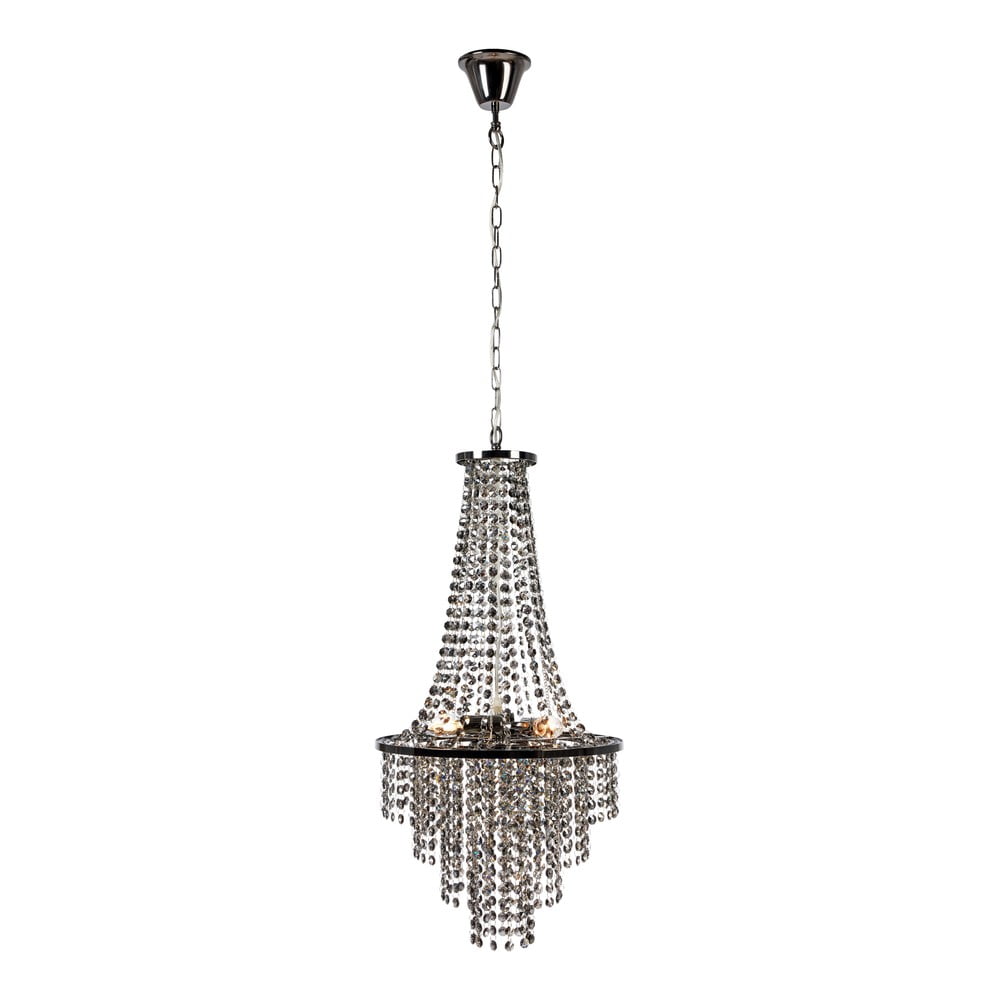 Lustră Markslöjd Allington Chandelier, ø 38 cm, negru