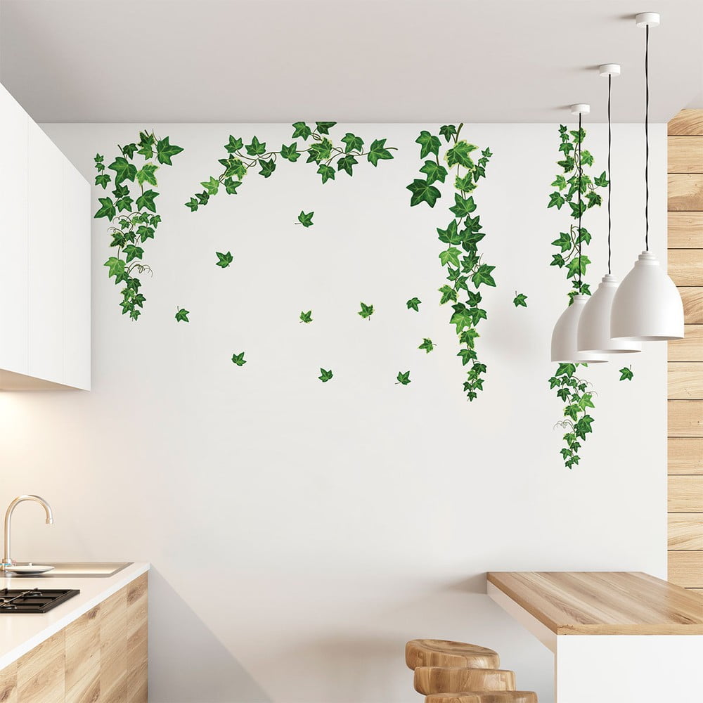 Autocolant de perete 40×90 cm Hanging Ivy – Ambiance 40x90 pret redus