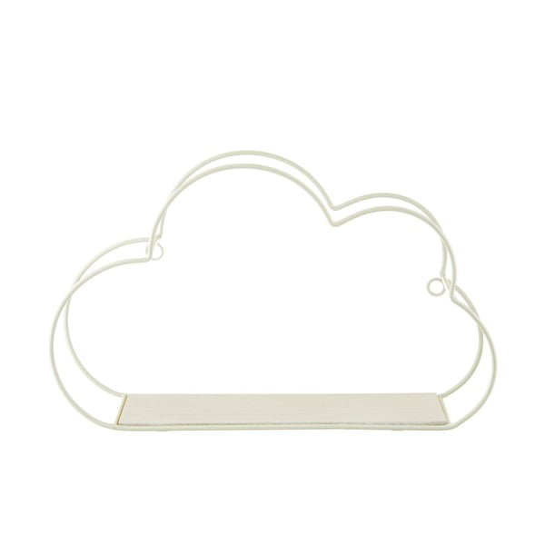 Raft de perete Sass & Belle Cloud, lățime 35 cm, alb