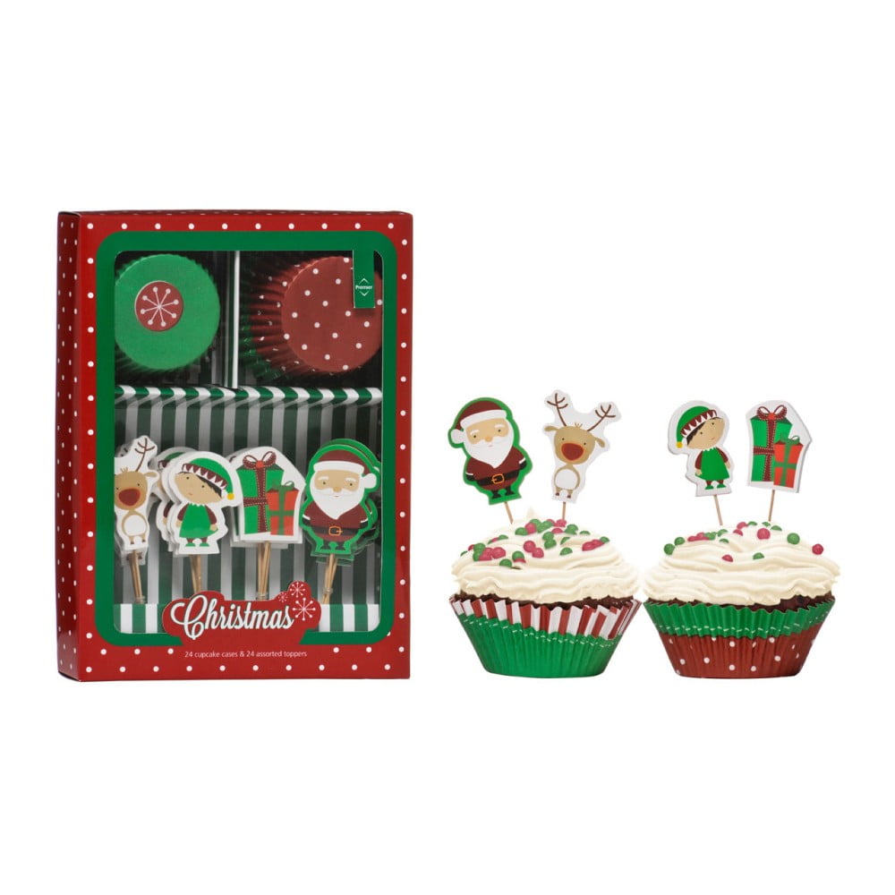 Set accesorii prăjituri Premier Housewares Christmas Cupcake bonami.ro