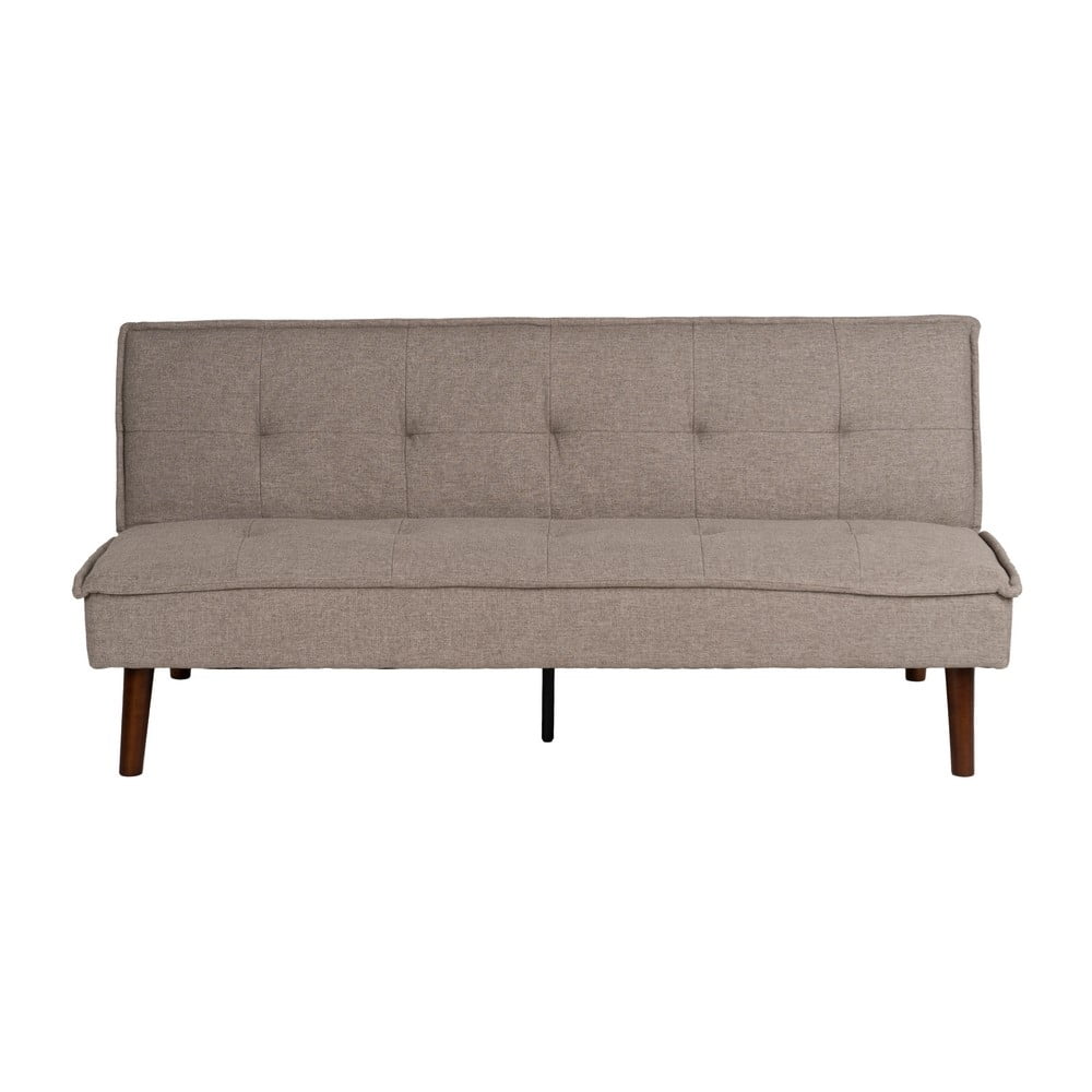 Canapea grej extensibilă cu tapițerie din chenille 181 cm – Ixia