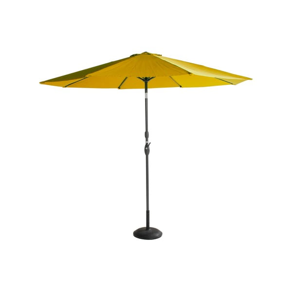 Umbrelă de soare Hartman Sophie, ø 300 cm, galben muștar
