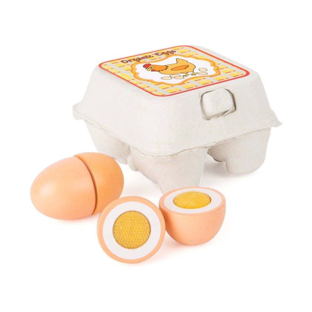 Ouă din lemn pentru copii Legler Eggs bonami.ro