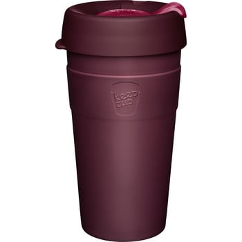 Cană de voiaj cu capac keepcup kangaroo paw, 454 ml, mov