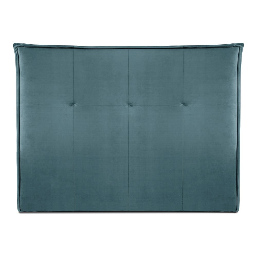 Tăblie de pat albastru petrol 140x120 cm Monica – Milo Casa