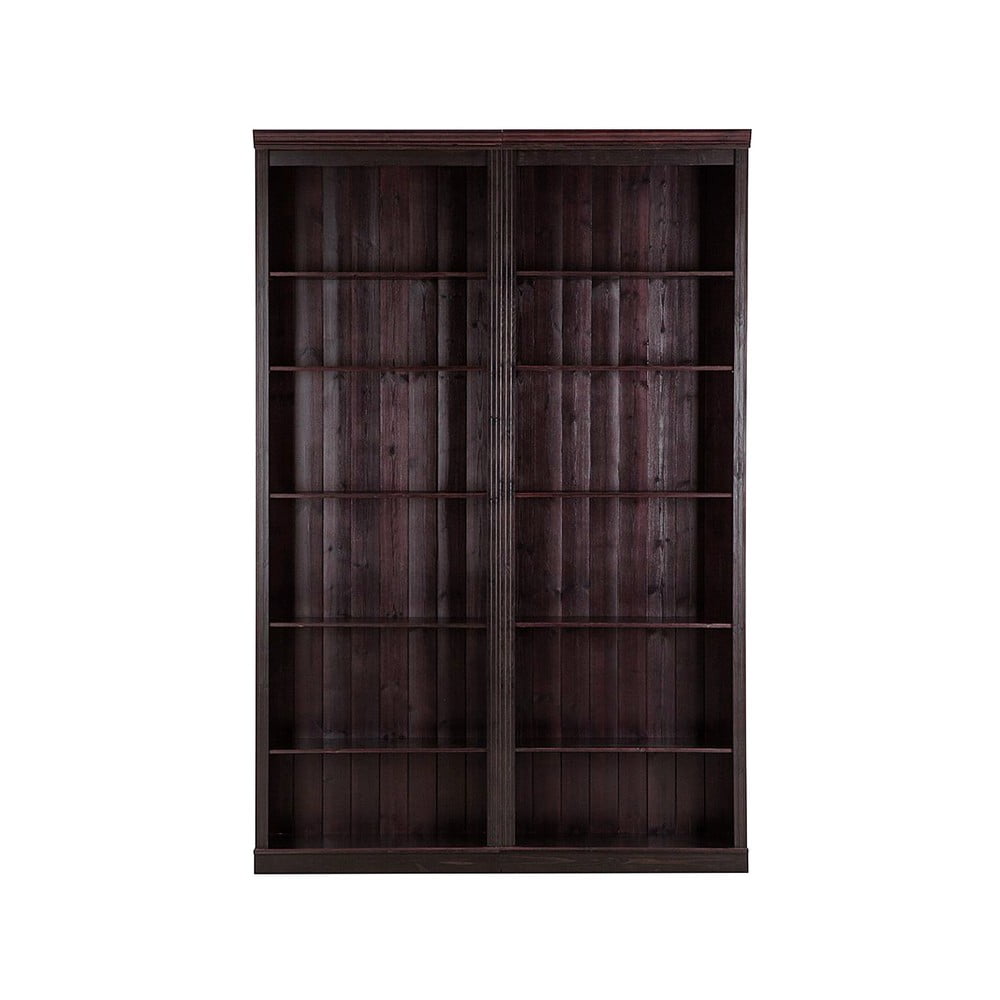 Bibliotecă maro din lemn de pin 148x223 cm Anita – Støraa