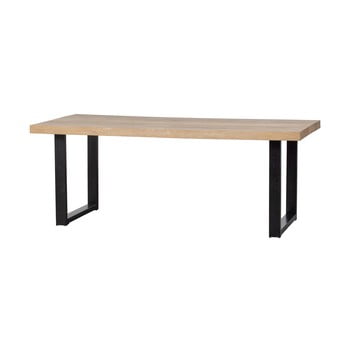 Masă de dining cu blat din lemn de mango woood, 180 x 90 cm