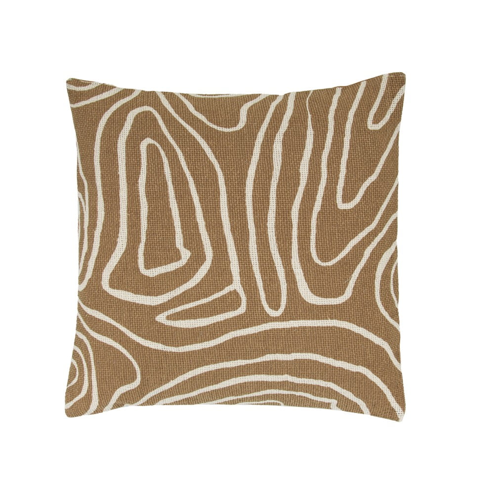Față de pernă decorativă din bumbac Westwing Collection Nomad, 45 x 45 cm, maro bonami.ro imagine 2022