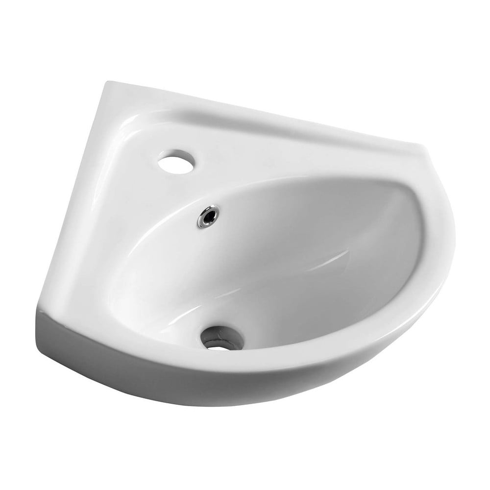 Chiuvetă mică pentru WC albă din ceramică 34x34 cm Luigi – Sapho