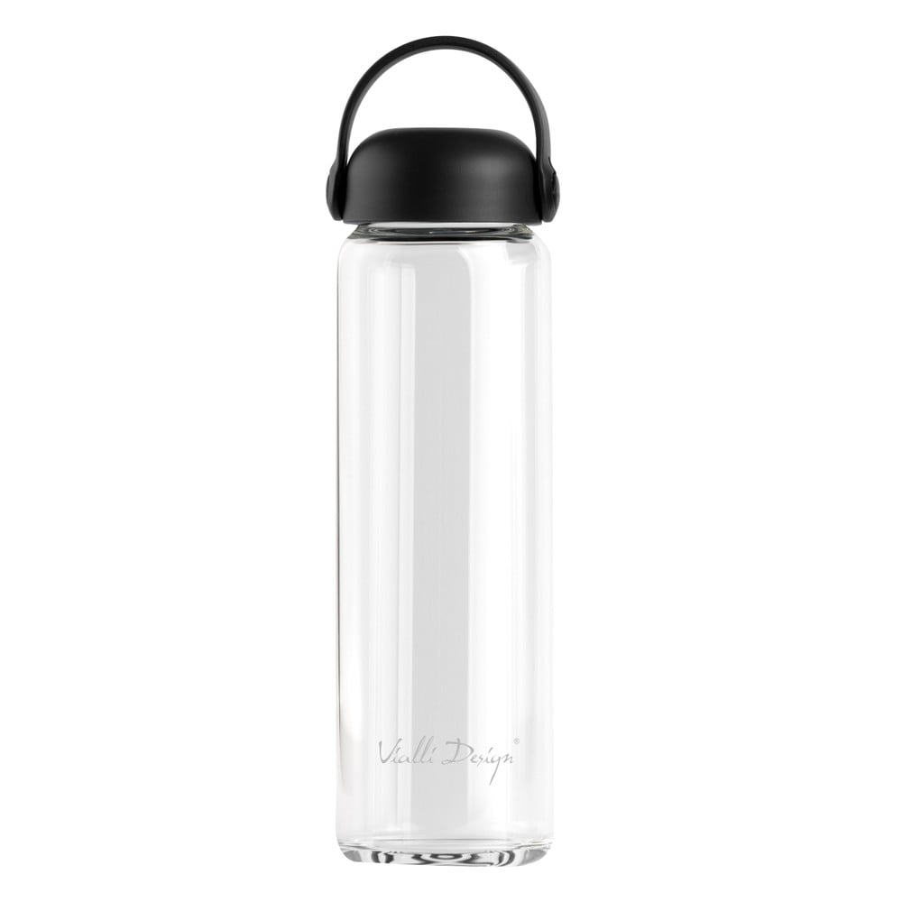 Sticlă neagră din sticlă 540 ml Fuori – Vialli Design