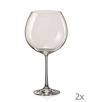 Set 2 pahare pentru vin crystalex grandioso, 710 ml