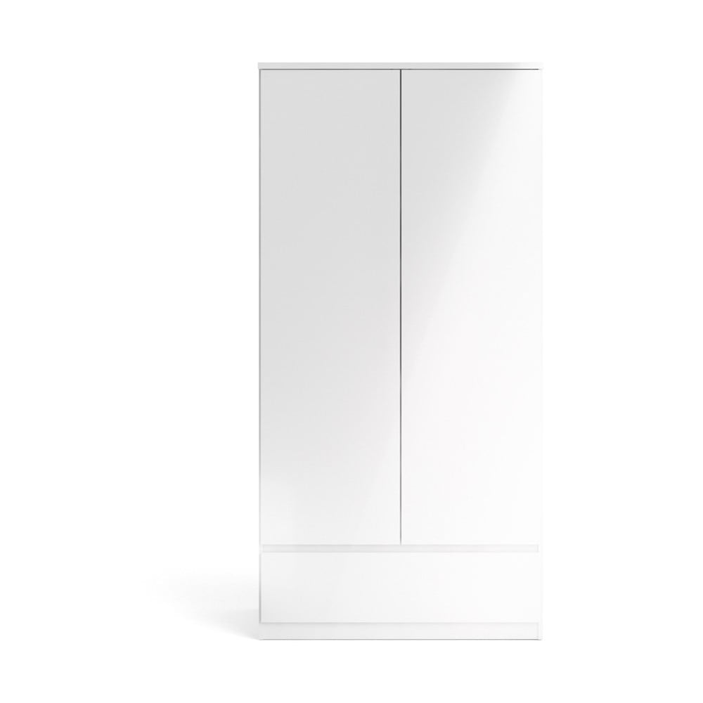 Șifonier alb 99×201 cm Naia – Tvilum 99x201