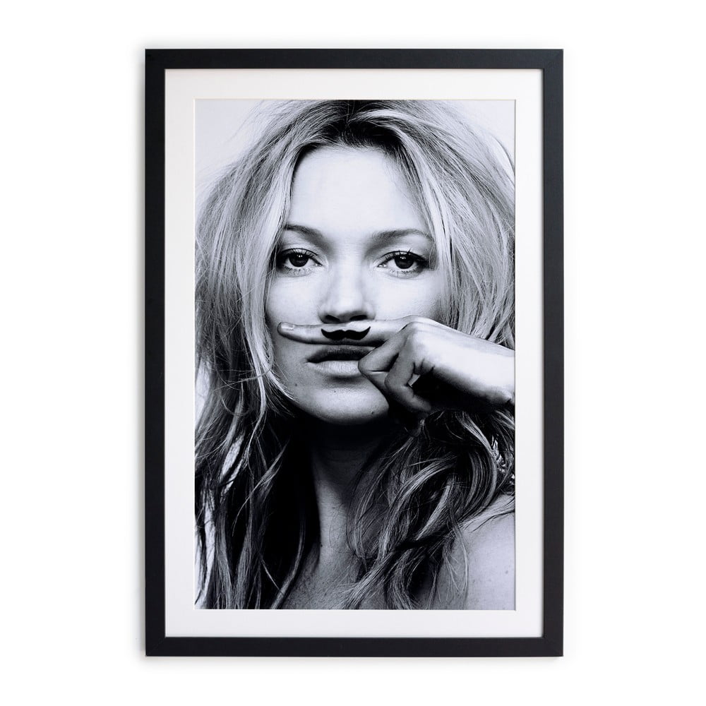 Poster Little Nice Things Kate Moss, 40 x 30 cm, alb – negru bonami.ro imagine 2022