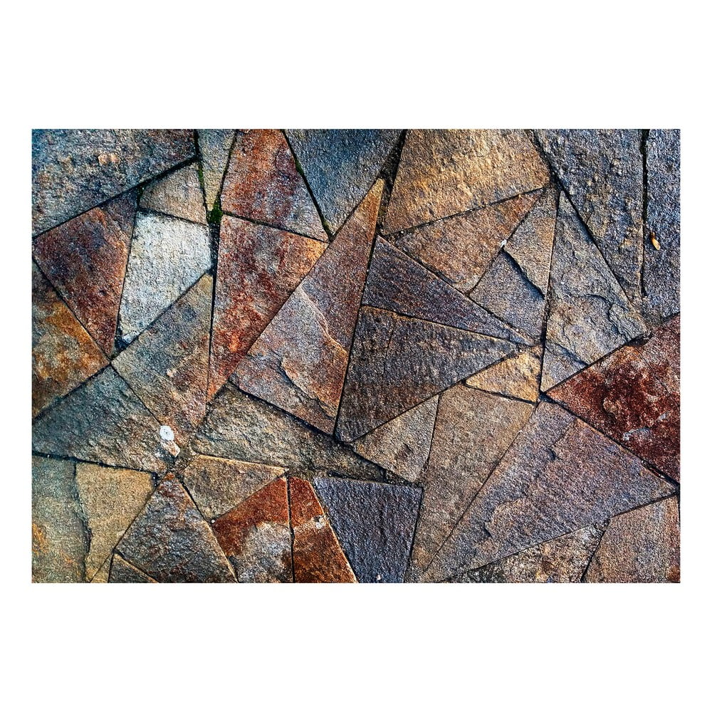 Tapet în format mare Artgeist Colourful Pavement Tiles, 400 x 280 cm Artgeist
