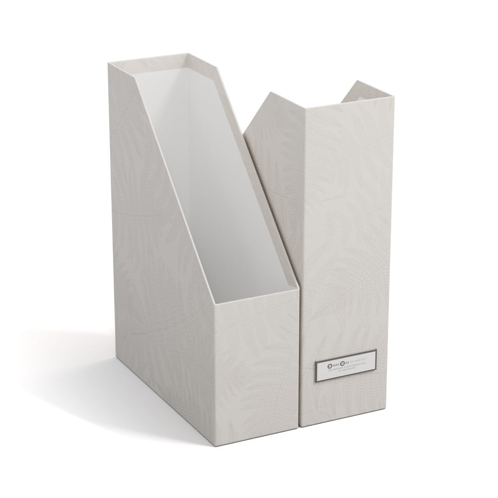 Organizatoare pentru documente 2 buc. din carton Viola – Bigso Box of Sweden