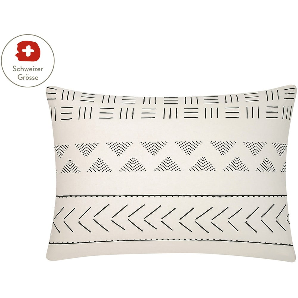 Față de pernă decorativă din bumbac percal westwing collection, 50 x 70 cm, bej