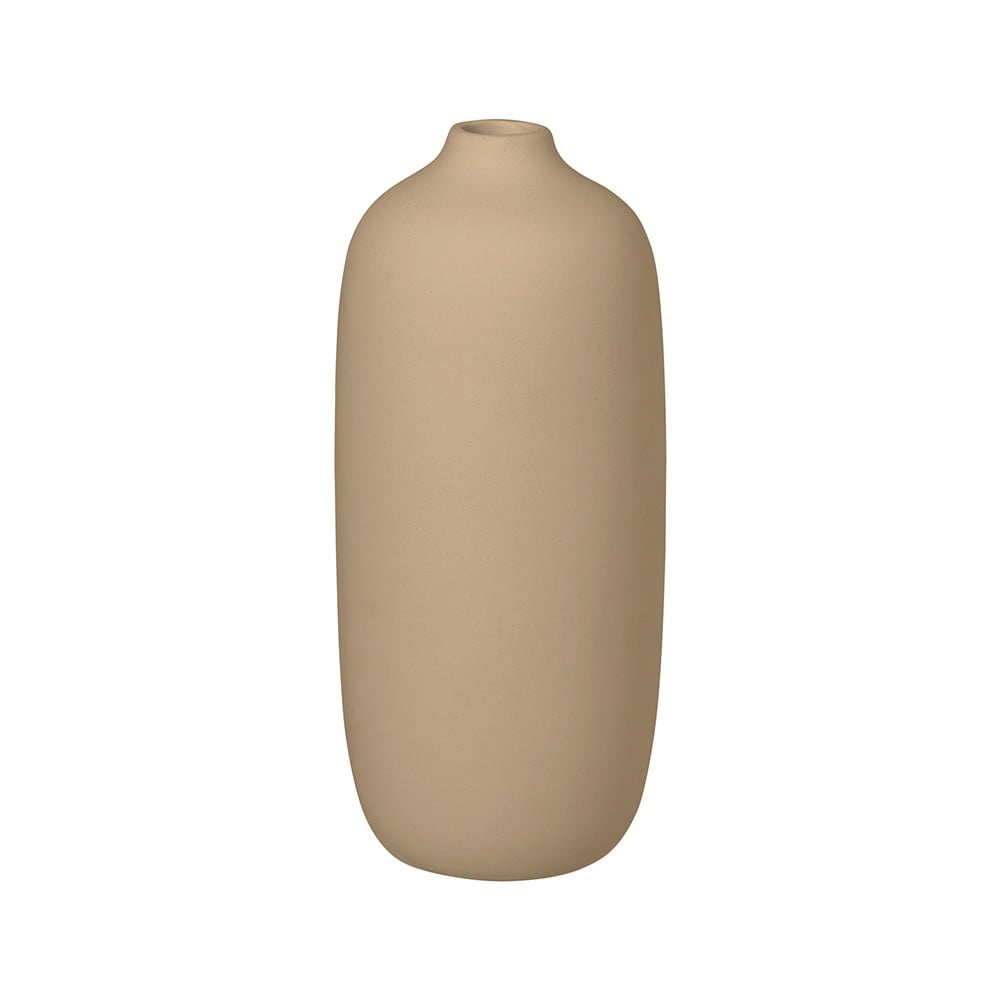 Poza Vaza din ceramica Blomus Ceola, inaltime 18 cm, bej