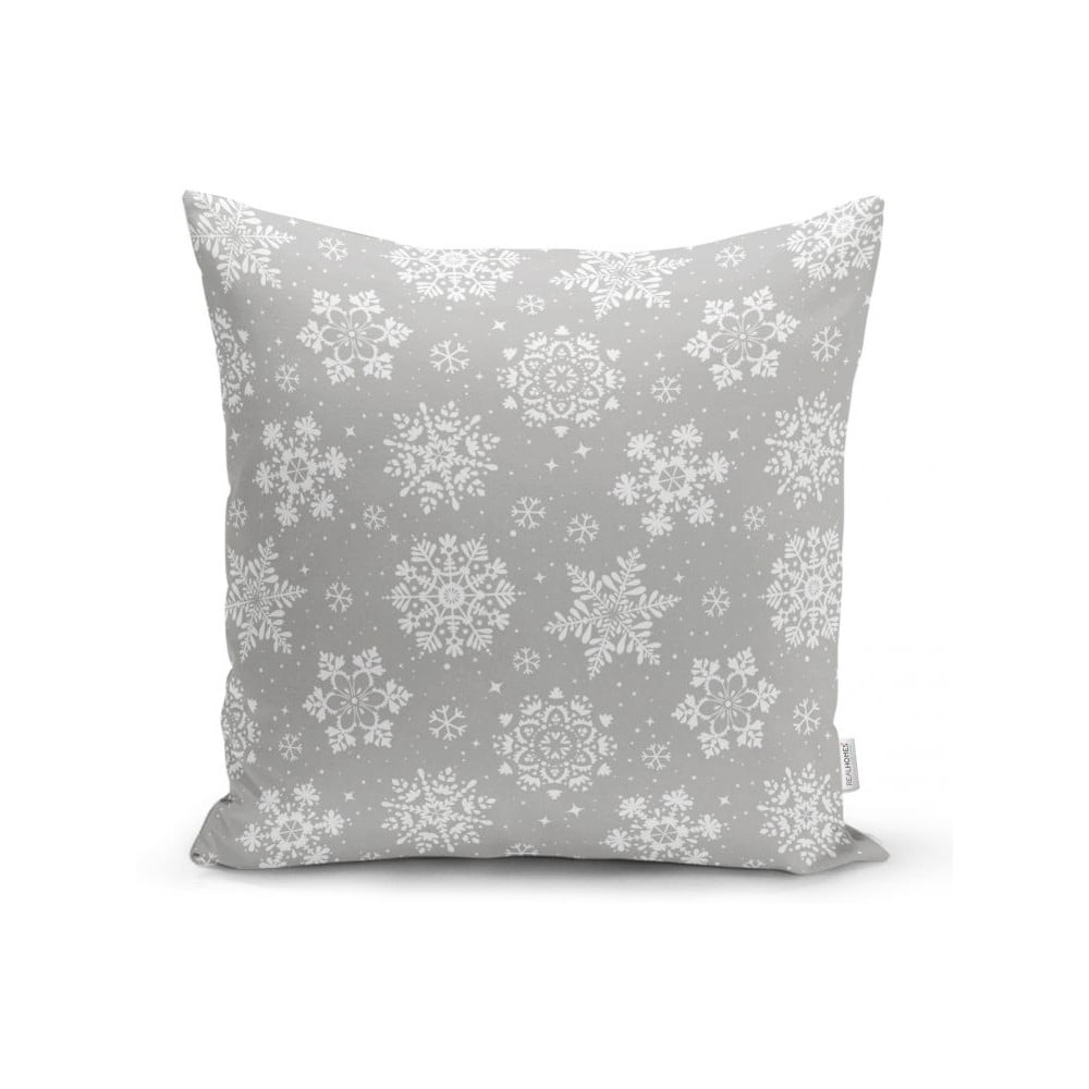 Față de pernă cu model de Crăciun Minimalist Cushion Covers Snowflakes, 42 x 42 cm bonami.ro imagine 2022
