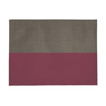 Suport pentru farfurie Tiseco Home Studio Stripe, 33 x 45 cm, bej - roz