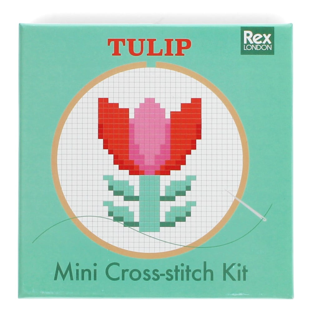 Set creativ Cross-stitch Kit Tulip – Rex London