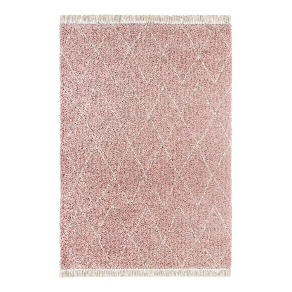 Covor Mint Rugs Jade, 120 x 170 cm, roz 120 imagine noua