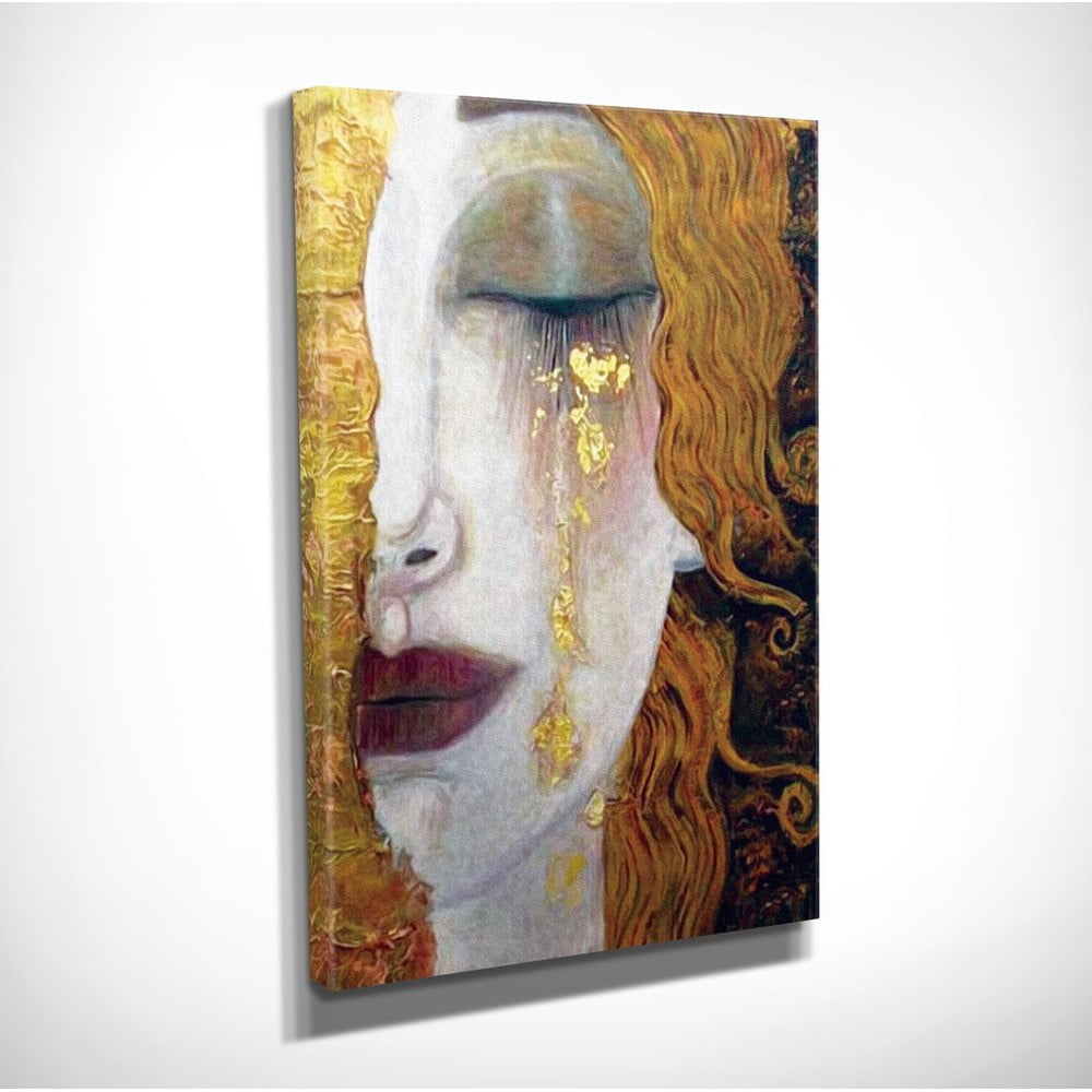Reproducere tablou pe pânză Gustav Klimt Golden Tears, 30 x 40 cm bonami.ro imagine 2022