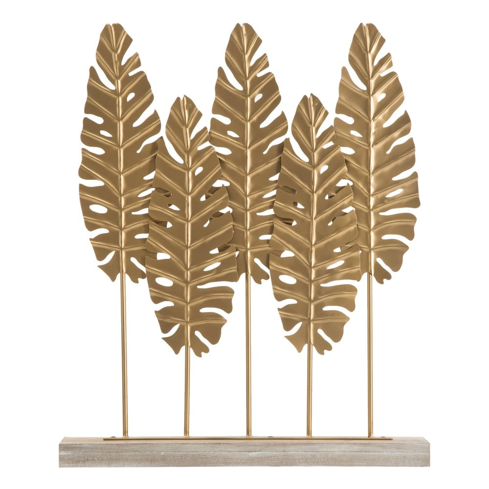 Statuetă decorativă Mauro Ferretti Long Leaf, auriu bonami.ro imagine 2022