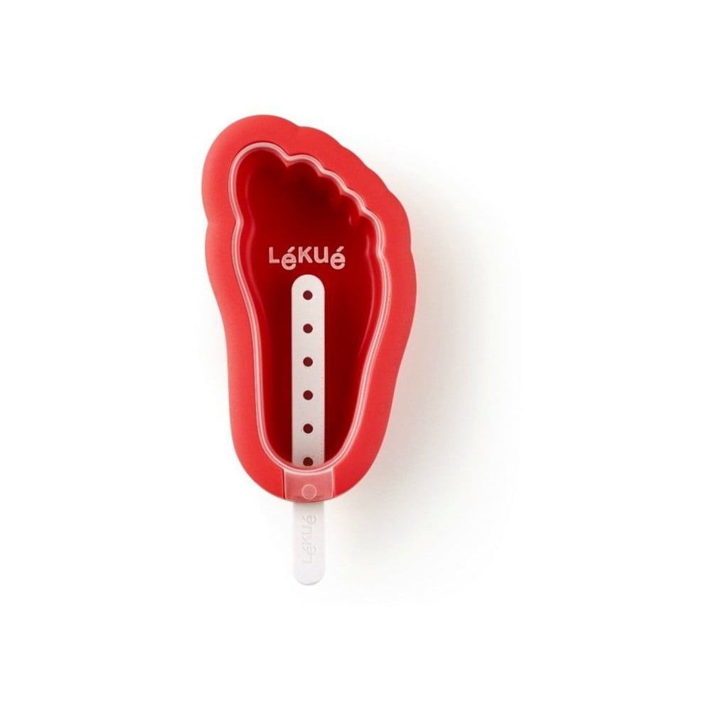 Formă din silicon pentru înghețată în formă de picior Lékué Iconic, roșu bonami.ro
