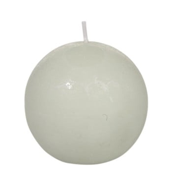 Lumânare j-line ball, alb