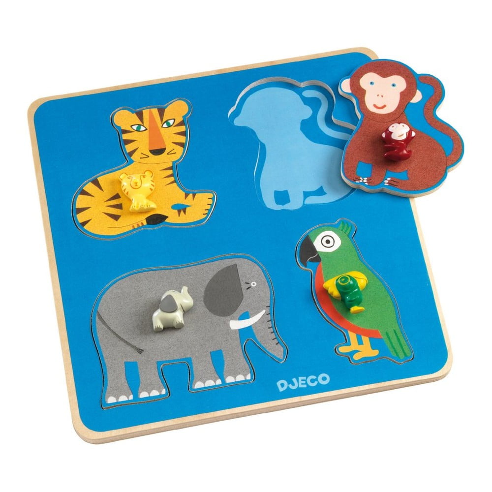 Puzzle Djeco Familia junglei