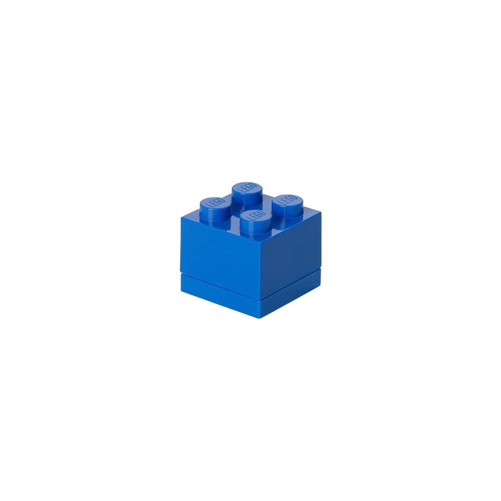 Cutie depozitare LEGO® Mini Box Blue, albastru bonami.ro imagine 2022