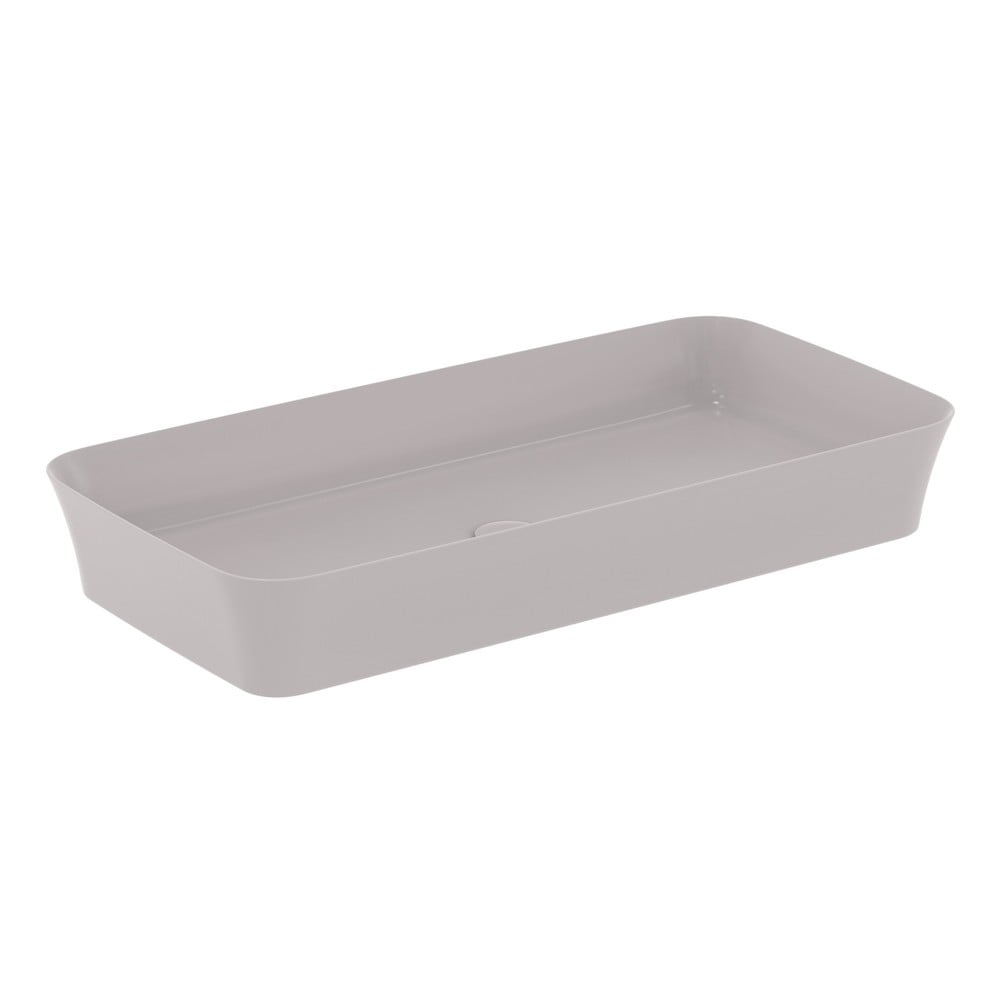 Chiuvetă gri deschis din ceramică 80x40 cm Ipalyss – Ideal Standard