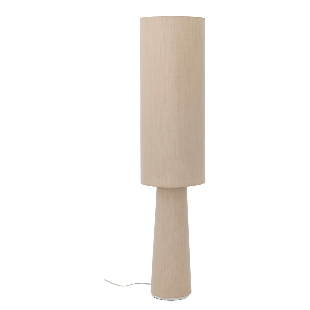 Lampadar în culoare naturală cu abajur textil (înălțime 120 cm) Emmie – Bloomingville