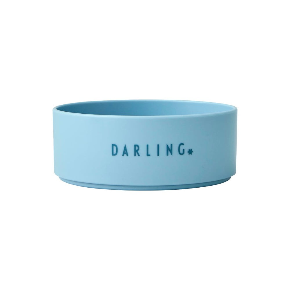  Bol pentru copii Design Letters Mini Darling, ø 11 cm, albastru deschis 