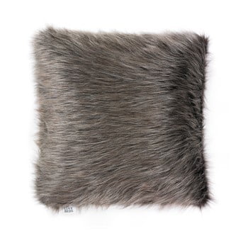 Față de pernă welovebeds fluffy dark chocolate, 50 x 50 cm, maro