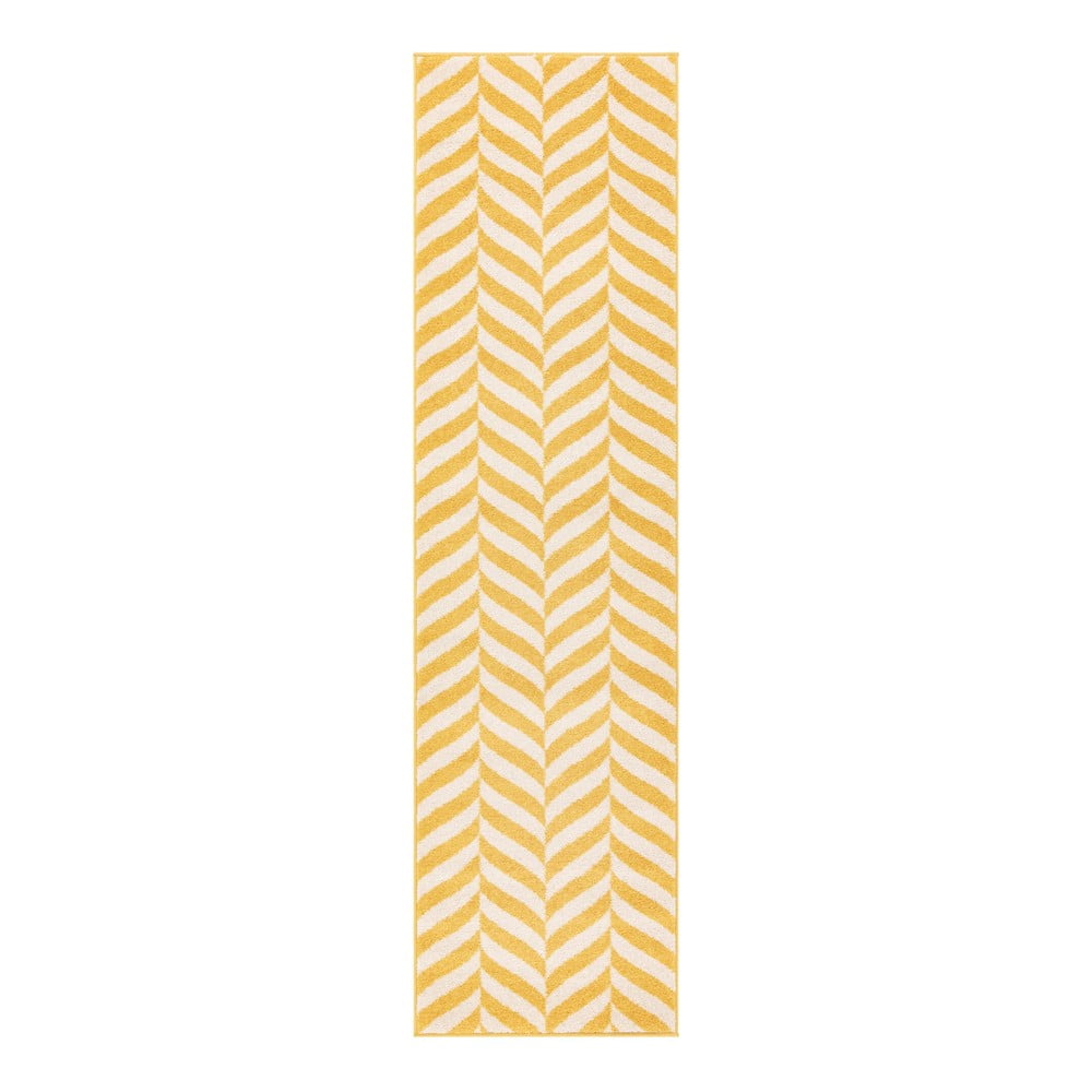 Covor galben 240×66 cm Muse – Asiatic Carpets 240x66 imagine noua