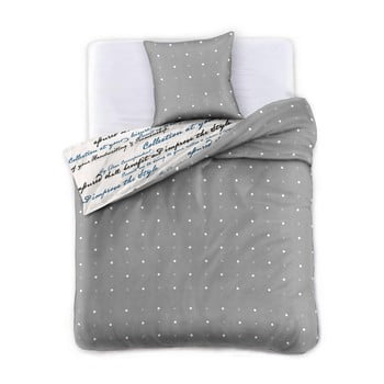 Lenjerie de pat din bumbac satinat decoking clarity, 200 x 220 cm
