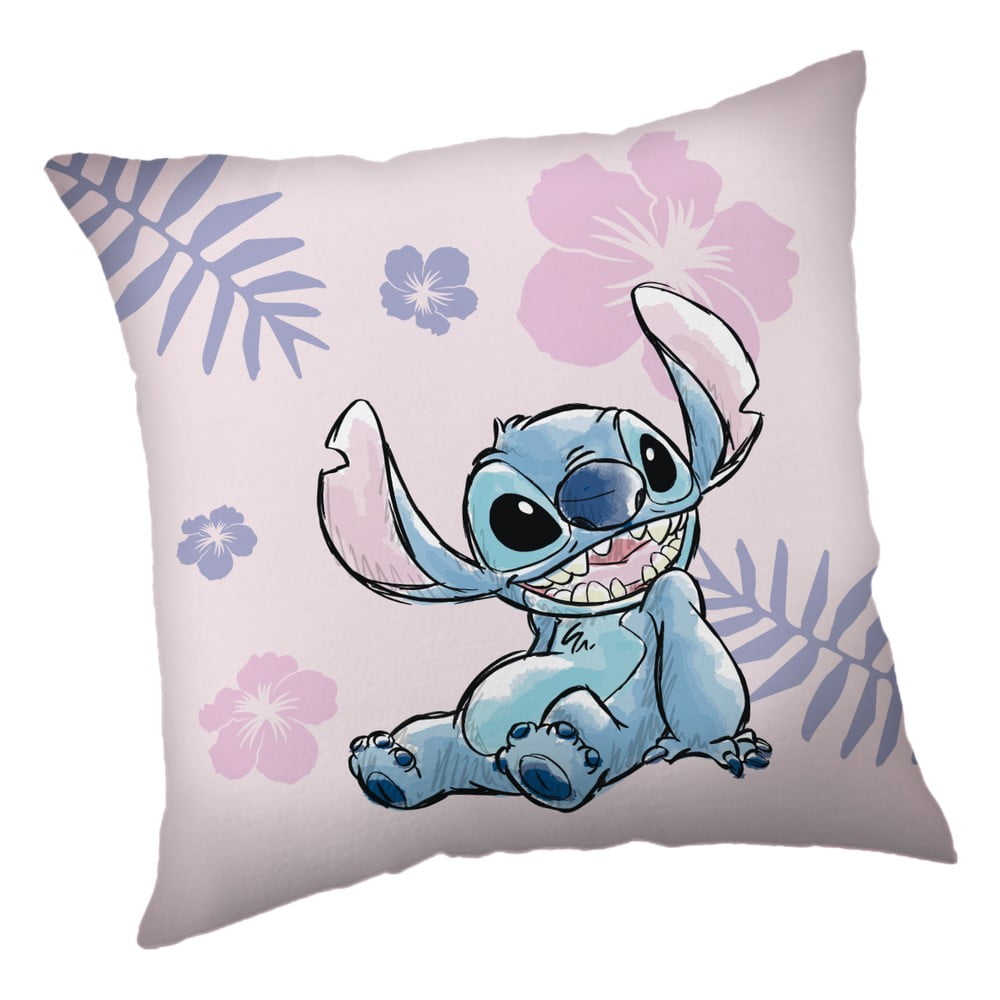 Pernă pentru copii din polar/fleece 40x40 cm Lilo a Stitch 