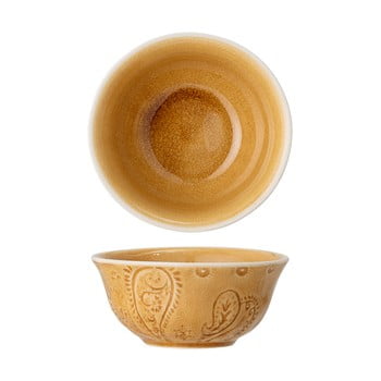 Bol din gresie ceramică bloomingville rani, ø 13 cm, galben